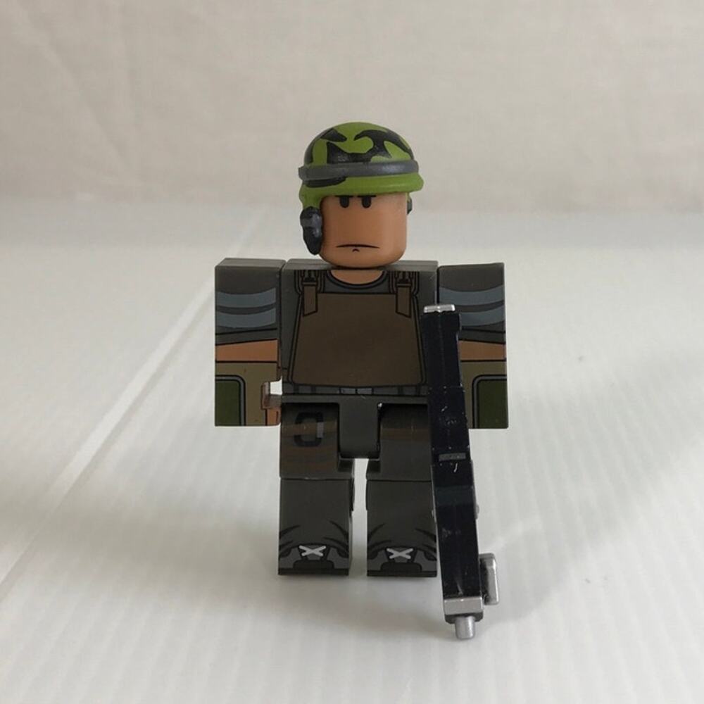 Jazwares Roblox After the Flash CDF Soldier Figure & Accessories No Code